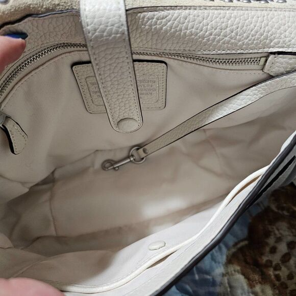 Coach Rivets Dakota Flap Crossbody Purse - Picture 5 of 8